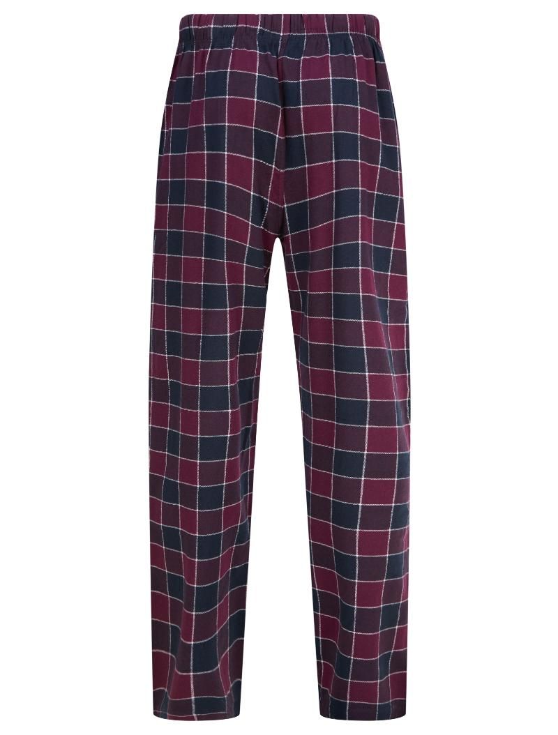 Tokyo Laundry Mens Flannel Nightwear Bottoms Red